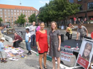 På blokvognen med Cecilia Lonning-Skovgaard